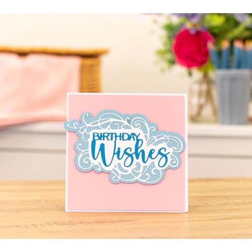 JMCRAFT 2021New Metal Cutting Dies Biessing Phrases #2 Cut Die Mold Scrapbook Card Making Paper Craft Mould Dies