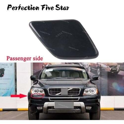 Front Bumper Headlight Washer Nozzle Cover Cap Random Color Right For Volvo XC90 2007 2009 2014 39875254 30678958