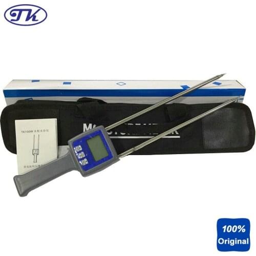 Multifunctional Grains Moisture Meter Chemical Raw Material Plastic Granule Soap Powder Moisture Meter TK100