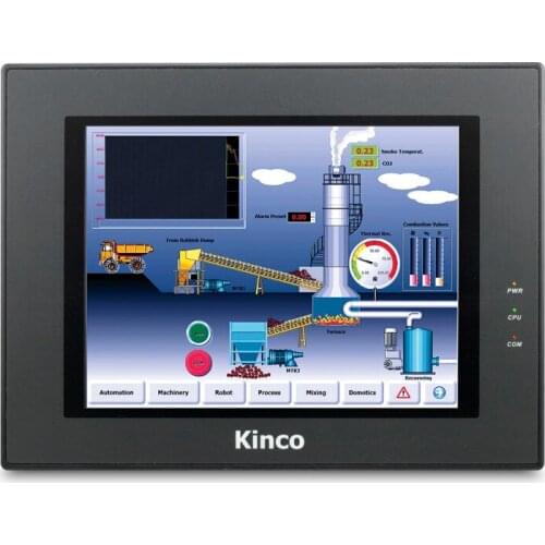Original Kinco MT4513TE HMI with Program Cable & Software,10.4" TFT Display,Support Ethernet, COM0:RS232/RS485-2/4, COM2:RS232