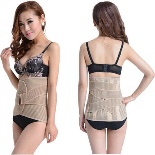 Double Banded Aja Lumbar Magnetic Therapy Waist Belt Adjustable Tourmaline Self-heating Lumbar Support Back Waist Support Brace