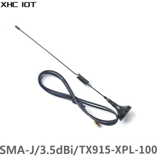 5pcs 915MHz Sucker Antenna 3.5dBi High Gain SMA-J Interface 50Ohm Low SWR TX915-XPL-100 XHCIOT For Wireless Communication