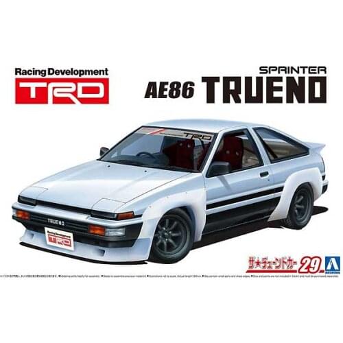Assembly model 1/24 Toyota TRD AE86TRUENO N2 05896