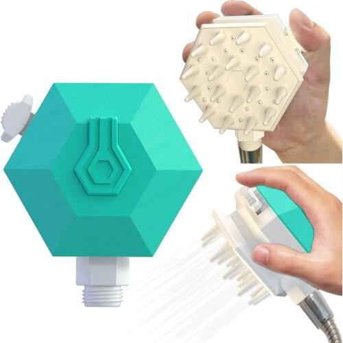 Dog Shower 3 in 1 Bath Brush Shower Massage Head Sprayer Soft Silicone A Pet Grooming Cmob Cleaning Dispenser Tools Pet Supplies