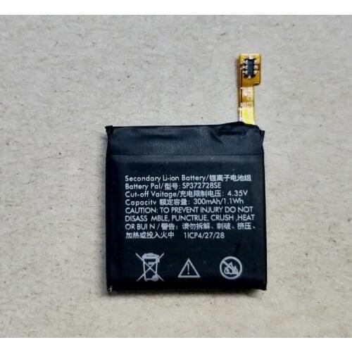 Replacement Watch Battery SP372728SE For Ticwatch 2 Ticwatch2 WE11056 Ticwatch Express Genuine Watch Battery 300mAh