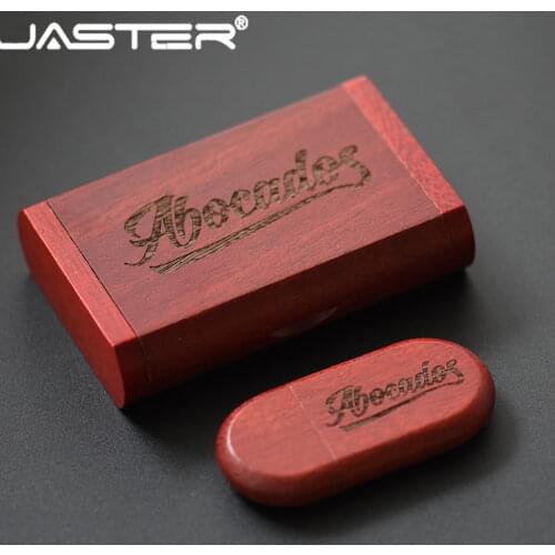 JASTER ( free LOGO) wooden usb + box usb flash drive pendrive 4gb 8gb 16gb 32gb 64gb memory stick photography gifts custom logo