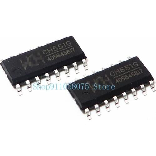 Free freight CH551G CH551 SOP-16 10pcs