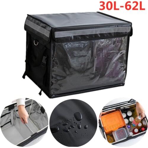 Large Waterproof Picnic Cooler Bag Outdoor Insulated Thermal Food Drink Delivery Box Travel Thicken Camping Refrigerator Bags