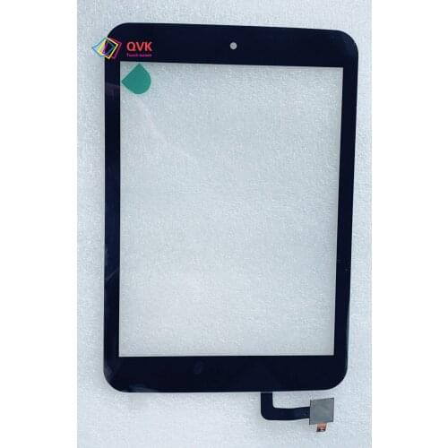 Black 8 Inch touch screen P/N ZLC078004G00H9-F-B FK Capacitive touch screen panel repair replacement parts