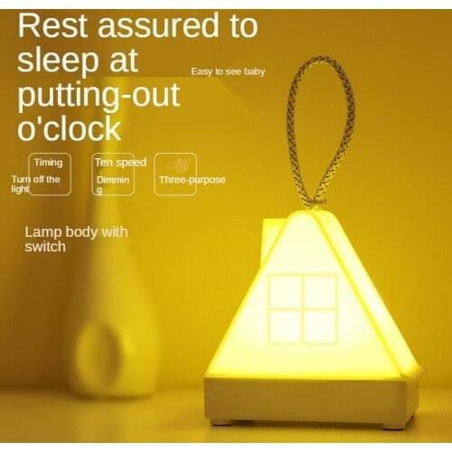 Electronic household hand lamp children bedroom high-power led night light stall street lighting