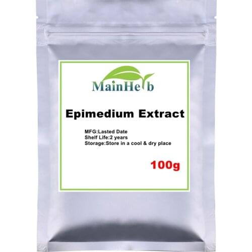 Best Epimedium Extract Powder,horny goat weed extract,Icariin Powder,Improves Gonadal Function and Enhances Physical Strength