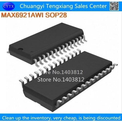 MAX6921AWI MAX6921 WSOP28 SOP-28 1PCS