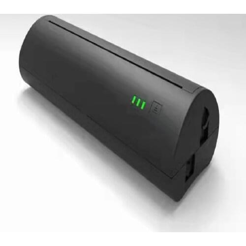 Milestone A4 Paper Mobile Printers File Document Mini Bluetooth USB Protable Thermal Printer Print Tattoo With Built-in Battery