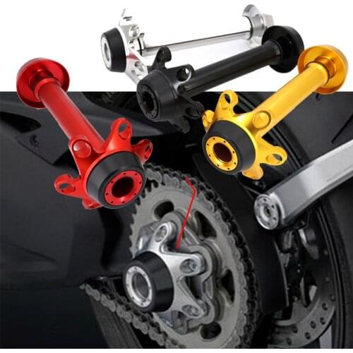 Motorcycle Rear Axle Sliders Wheel Protector For Ducati 1199 1299 Panigale V2 V4 V4S Monster MTS1200 X Diavel /S 1200