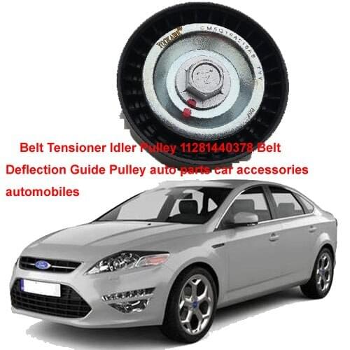 Belt Tensioner Idler Pulley for Ford Focus Mk3 2013-2018 Fiesta MK8 ECOSPORT 1.0T auto parts car accessories automobiles