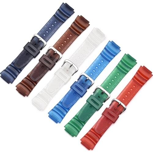 High Quality Watch Band Strap For W-800H / W-216H / W-735H / F-108WH / W-215 / AEQ-110W AE-1300/AE-1200/W-S200H Watch Band