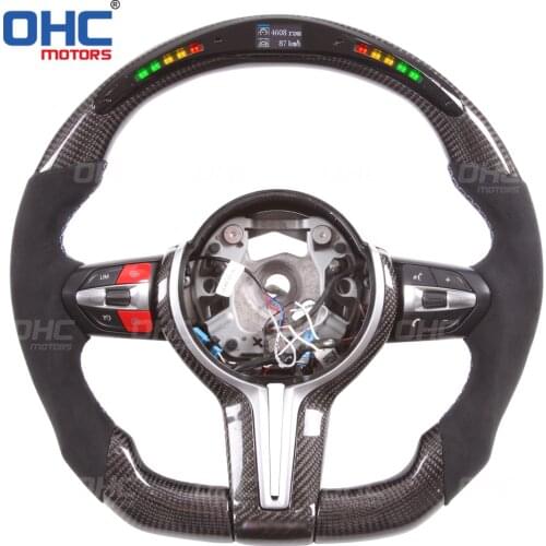 LED Display Steering Wheel compatible for BMW F20 F30 F32 3 Series M1 M2 M3 M4 X5