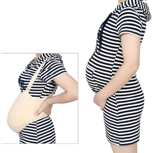 1000g 2-3 Month Cloth Bag Style Fake Belly Simulation pregnancy Mother Acting actor shows props Wearable False Belly