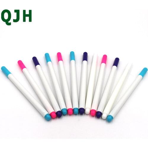 4 pcs Water Erasable Pens Fabric Markers Soluble Cross Stitch Tool Pencil Patchwork Needlework Automatic fade pen