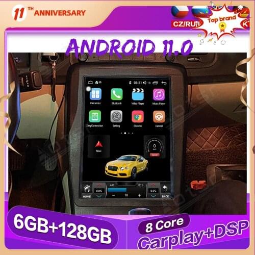 Android11.0 Car GPS Navigation For Volvo S60 V60 2011-2018 Auto Stereo Multimedia Radio Video Player Carplay Tape Headunit DSP