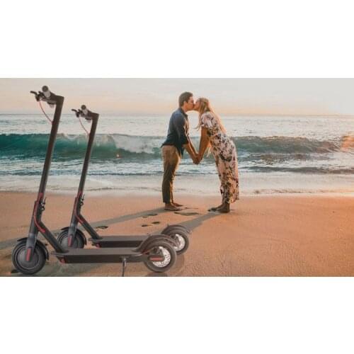 Qingmai Electric Scooter with Front and Rear Lights 350W 10ah hiboy s2 Electric Scooter