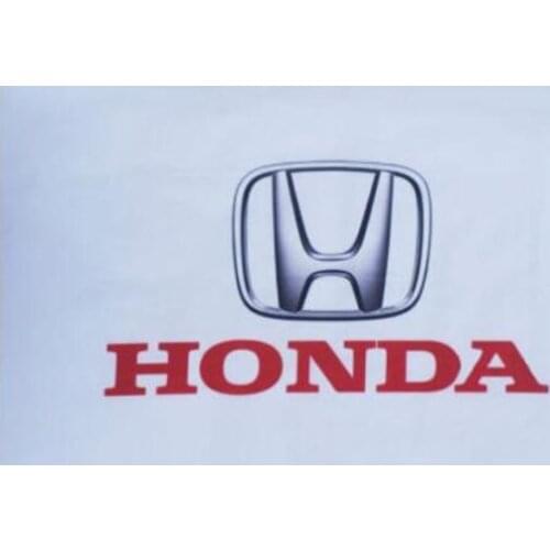 Car FlagsWhite Honda Flag, FOR Honda car flag banner 3X5 Ft - Free shipping