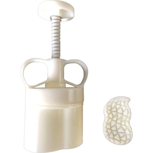 Mooncake Mold 50g Peanut Stamp Cake Cookie Mould Cutter Hand Pressure Food Grade Baking Accessories LXAF