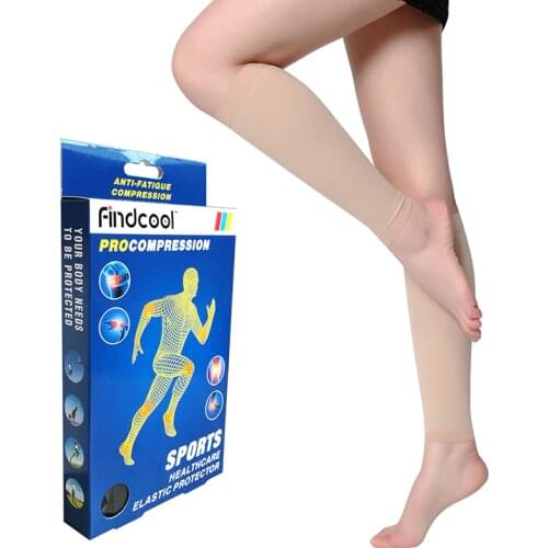Findcool Mdeical Compression Stockings Calf Support Sleeve for Relieve Muscle Soreness and varicose Veins