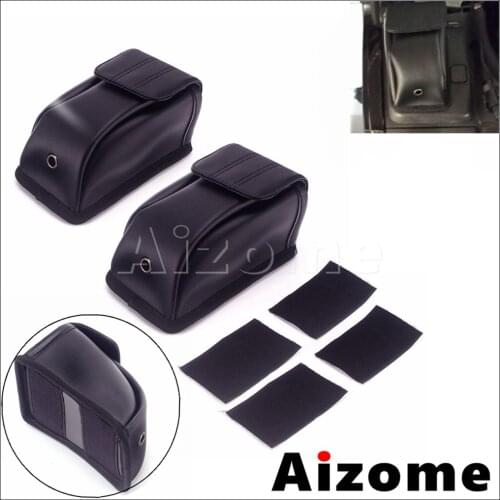 1Pair Leather Motorcycle Storage Bags For Honda GoldWing GL1800 GL1500 2018-2019