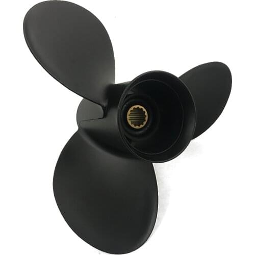 Boat Propeller 11 5/8x12 for Suzuki DT40/DF40/DT50/DF50 3 Blades Aluminum 13 Tooth RH OEM NO: 58100-95393-019 11.625x12