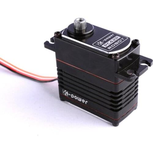 K-power 40kg high-torque all-metal digital brushless servo industrial brushless ESC manipulator/robot servo intelligent robot