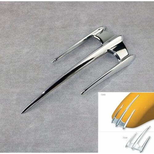 Motorbike Front sand board decorative cover For For Honda Goldwing GL1800 2001-2017 Trunk Lid Accents ABS Plastic Chrome