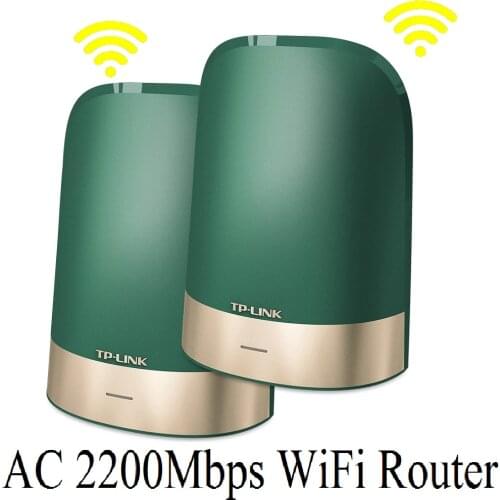 Chin-Firmware Tp-Link easy expand Mesh Wireless WiFi System with 11AC 2.4G 400M 5.0GHz 1734M Array Antennas Wireless WiFi Router