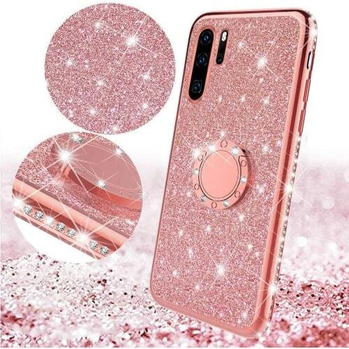 Luxury Diamond Glitter Soft Case For Huawei P40 P30 P20 Pro Y6 Y7 Prime 2019 Silicone Cover for Huawei Mate 10 20 Lite Cases