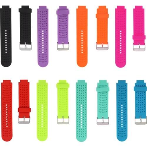 ALLOYSEED Silicon Replacement Watch Band Strap For Garmin Forerunner 230/235/630/220/620/735 GPS Smart Watch Universal Watchband