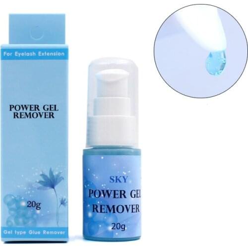 Professional Grafting Eyelash Extension Glue Remover 20g Non-irritating Adhesive Gel Remover Eye Lashes Make Up Remover Cream