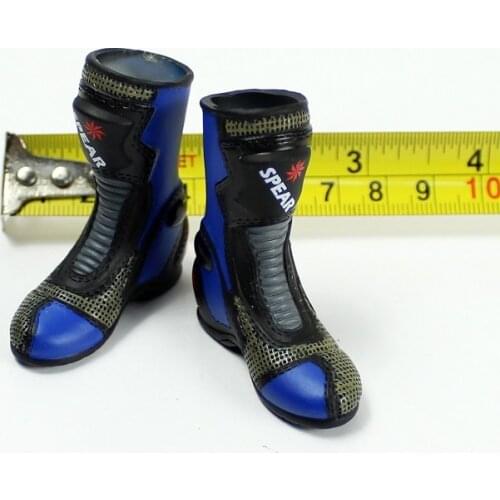 Mnotht 1/6 Scale Female locomotive driver Boots TA37-13 Motorcycle Shoes for 12in Action Figure Collection Hobbies