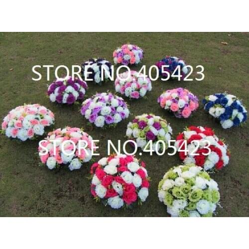 10pcs/lot wedding road lead flower centerpiece flower for wedding decoration