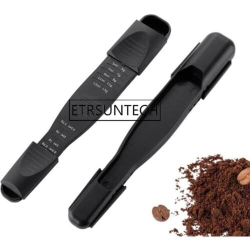 100pcs Adjustable Kitchen Scales Measure Cups Double-head Cookware Measuring Spoon for Soup Coffee Tea Powder