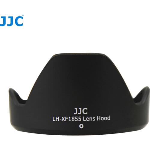 JJC Black Camera Lens Hood for FUJINON XF14mm F2.8 R & FUJINON XF18-55mm F2.8-4 R LM OIS LENS On Fujifilm X-T4 X-T200 X-A7 XT4