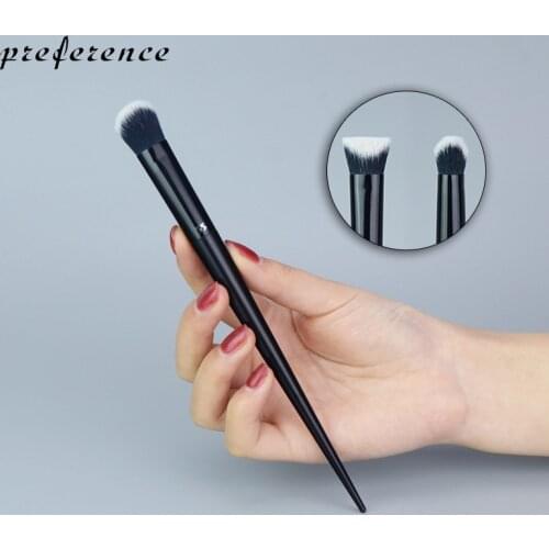 Foundation Concealer Makeup Brushes Two-sided Slope Contour highlight Detail Brush Cosmetic Beauty Make Up Brush Tool