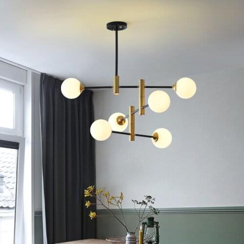 Nordic led stone hanging lamp monkey lamp pendant light chandelier commercial lighting dining room living room bedroom