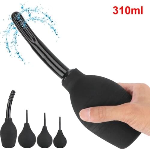 OLO Douche Enema Bulb Anal Vagina Shower Cleaner Masturbator Enema Cleaning Container
