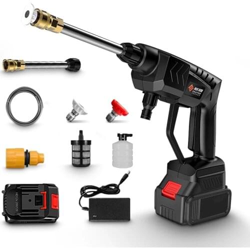 300W 15000mAh 35Bar Cordless High Pressure Car Washer Water Spray Gun High Pressure Car Washing Machine For 18V Makita Battery