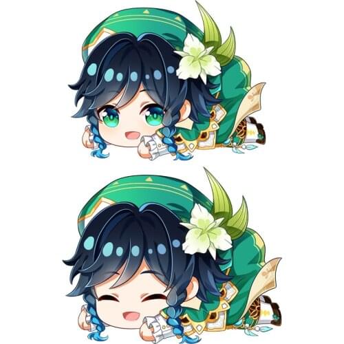 Genshin Impact Barbatos Plushie Pillow Anime Plush Toys Soft Cartoon Dolls Cushion Throw Pillow for Home Bedroom Decorative