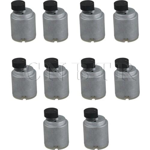 CNBTR 10PCS DC3-6V Round 260 High Torque Vibration Motor for Game Controller