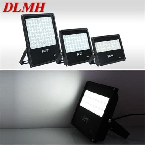 DLMH Flood lights Waterproof IP65 Outdoor Modern Garden Camping Lamp For Home Emergency