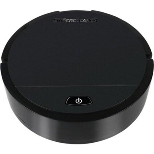 3 in 1 Sweeping Robot Vacuum Cleaner Dry Robot and Floor Robot Smart Vacuum Automatic Sweeper Battery Edition,Black
