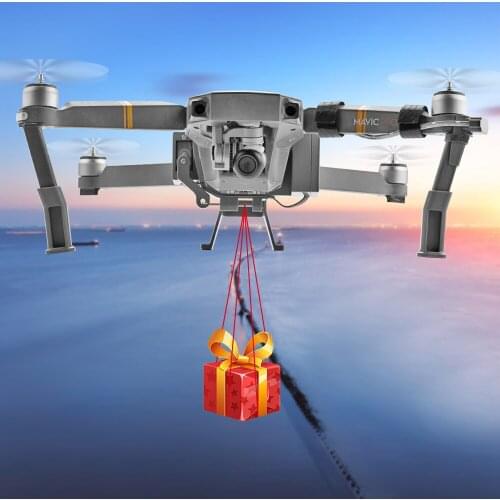 Air Drop Dropping System for DJI Mavic Pro Platinum Drone Remote Thrower Gift Deliver Life Saver Fishing Bait Ring Sender Kits