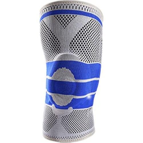 Sports Knee Support Silicone Pad Knee Brace Protection for Athletes Stability Patella High Elasticity Increase Endurance